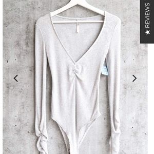 Free People Cozy Up Bodysuit